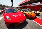 TRÍO de coches: 3 vueltas en Ferrari, Lamborghini y Porsche